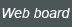Webboard