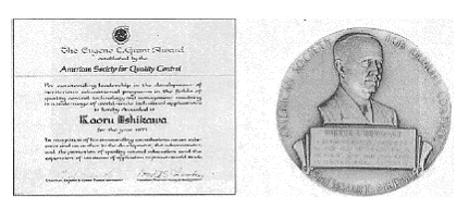 Eugene L. Grant Award, Shewhart Medal
