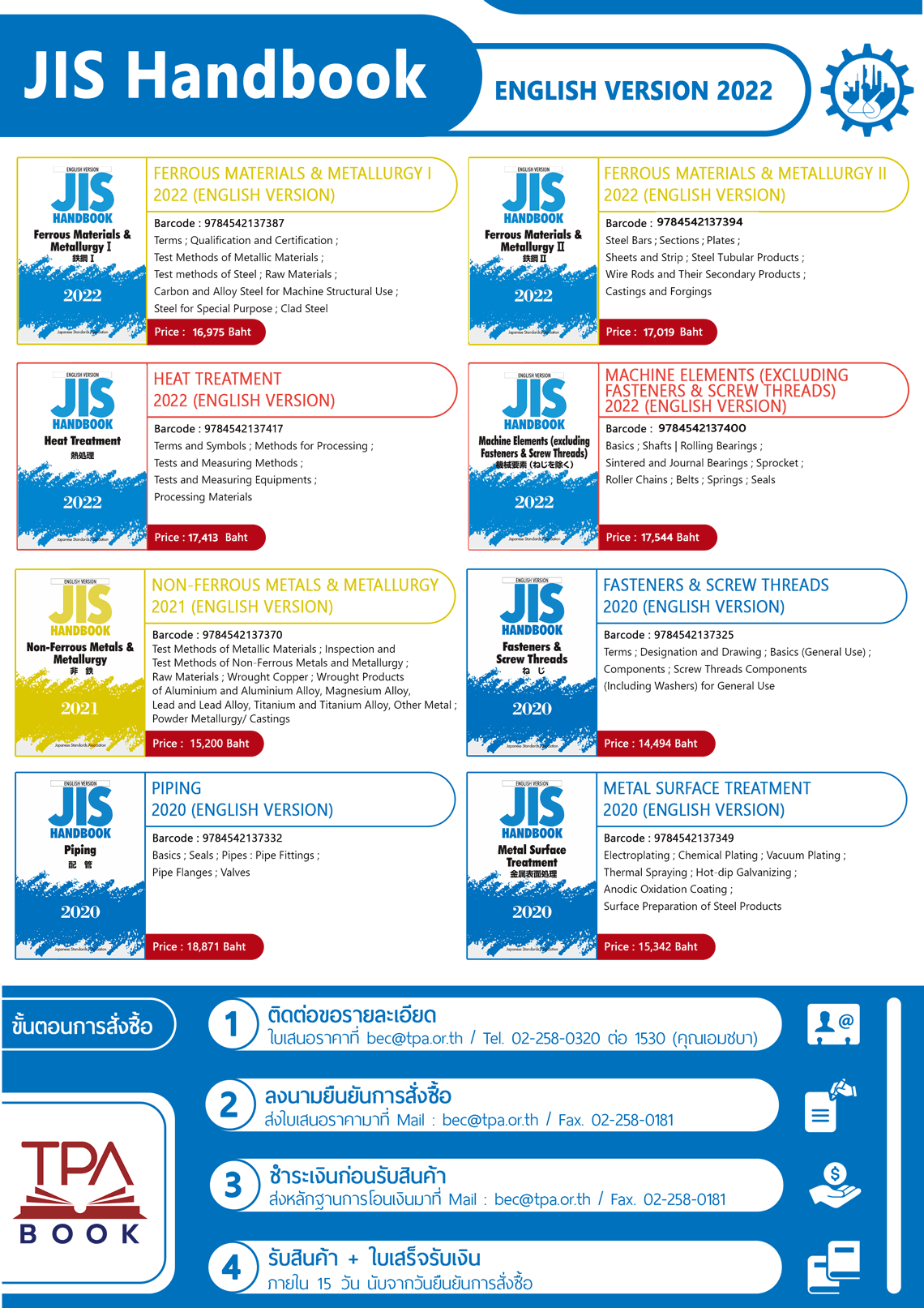 JIS Handbook English Version 2022