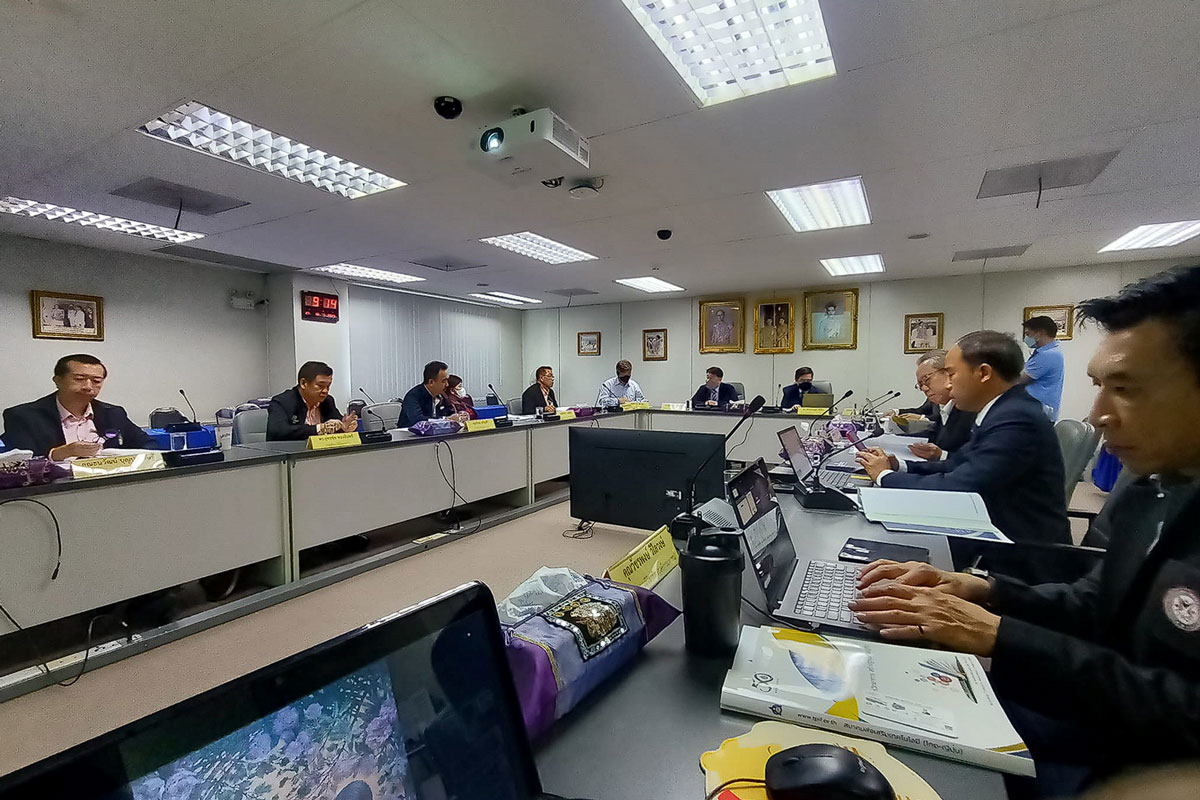 ส.ส.ท. จัดการประชุมคณะรับรอง โครงการ จัดทำมาตรฐานอาชีพและคุณวุฒิวิชาชีพ  สาขาวิชาชีพบริการอุตสาหกรรม สาขาการจัดการอุตสาหกรรม อาชีพนักวินิจฉัยสถานประกอบการ