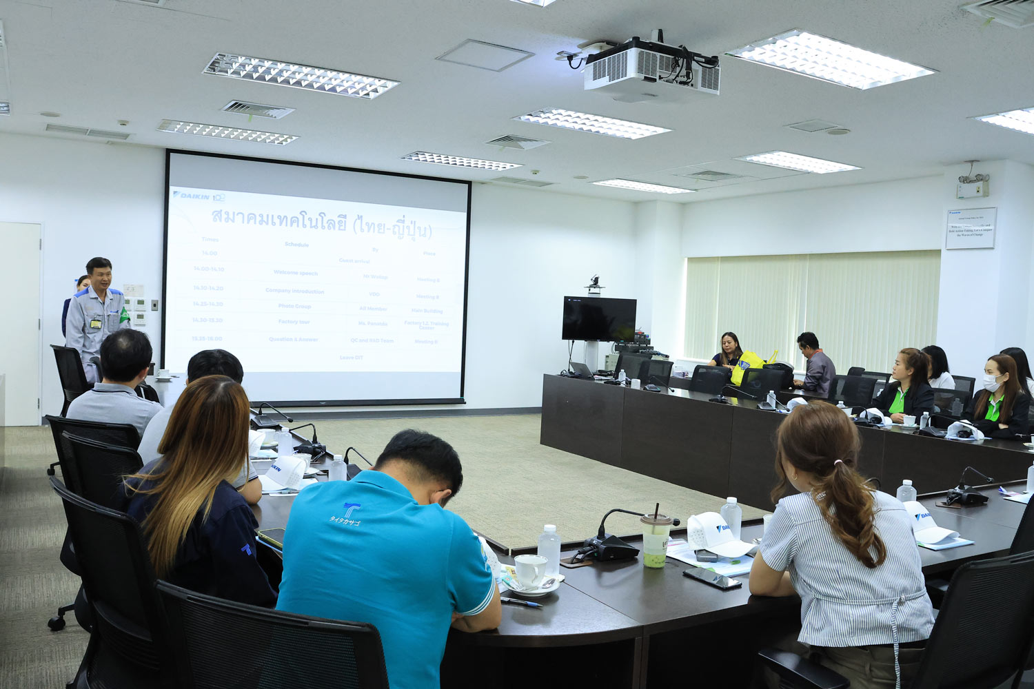 ส.ส.ท. จัดกิจกรรมเยี่ยมชมและศึกษาดูงาน บริษัท ไดกิ้น อินดัสทรีส์ (ประเทศไทย) จำกัด