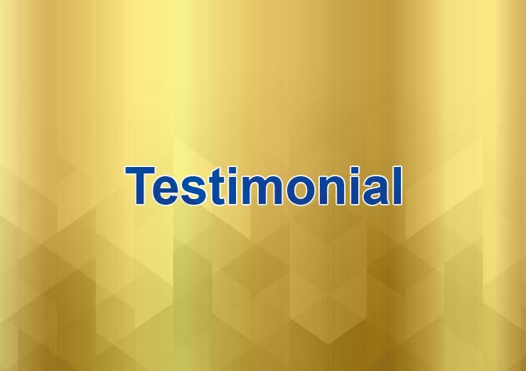Testimonial