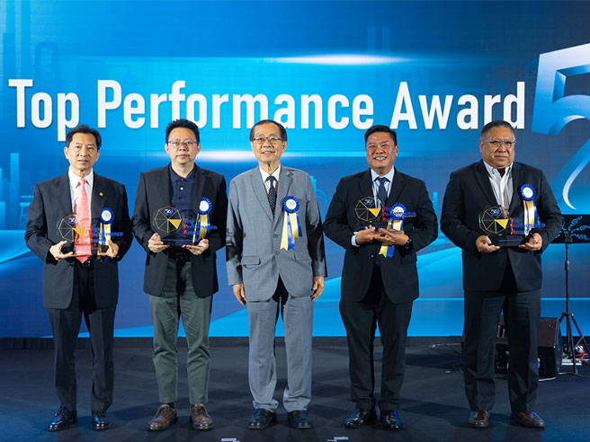 Top Performance Award 2023 รางวัลองค์กรดีเด่นด้านการบริหารงานคุณภาพองค์กร 